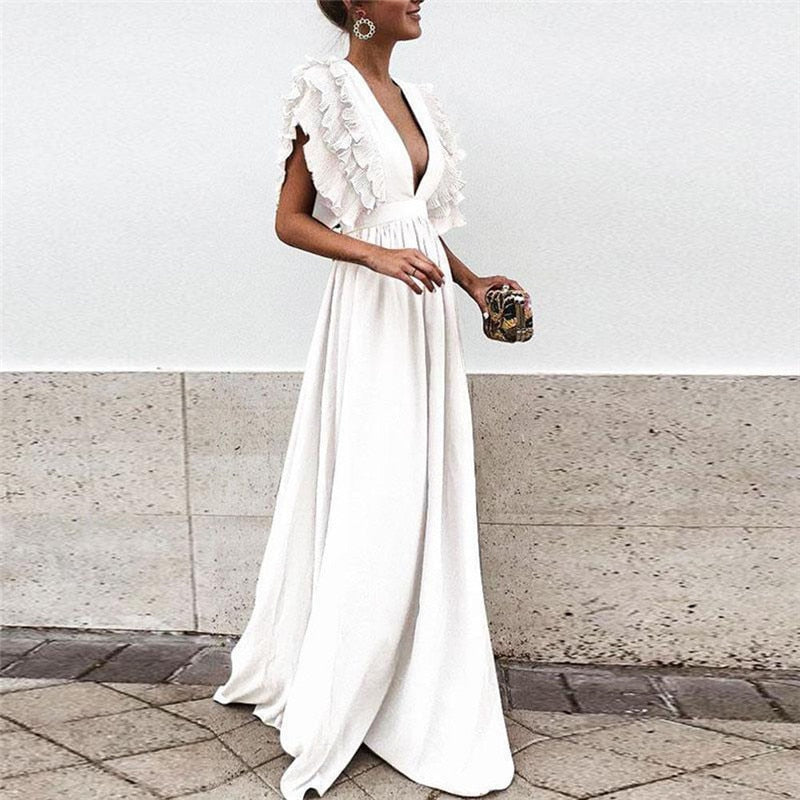 Women’s Elegant Maxi Dress Special Occasions | Evening