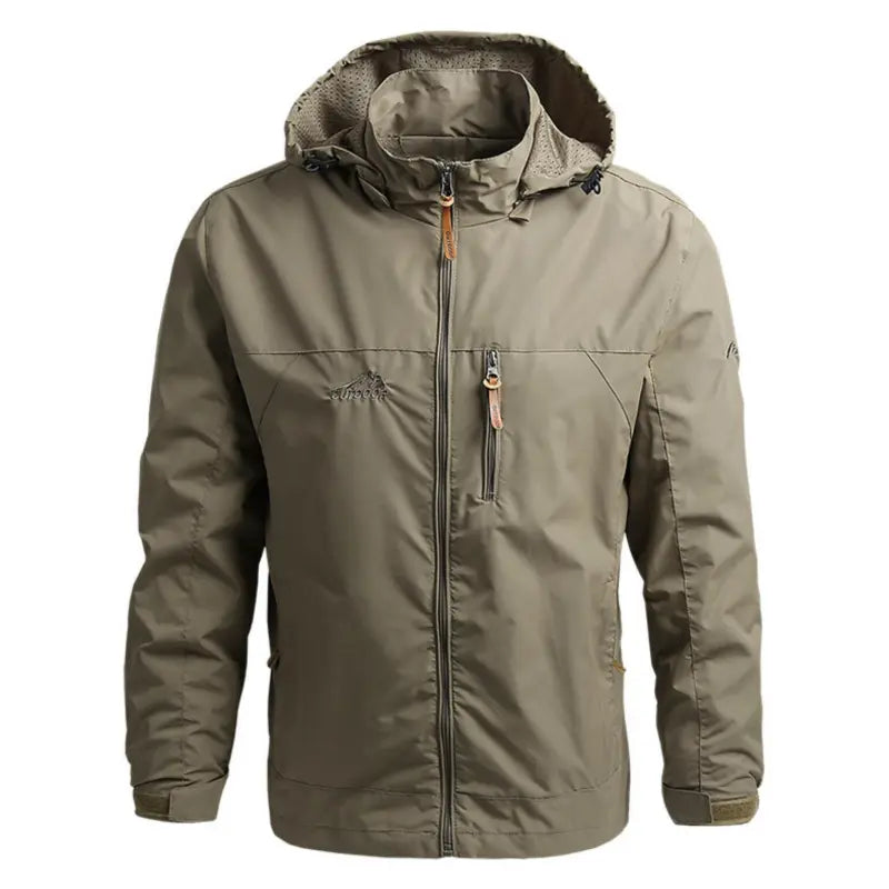 Men's Windbreaker Hooded with Zip | Winter