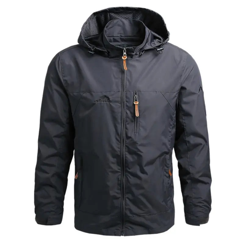 Men's Windbreaker Hooded with Zip | Winter