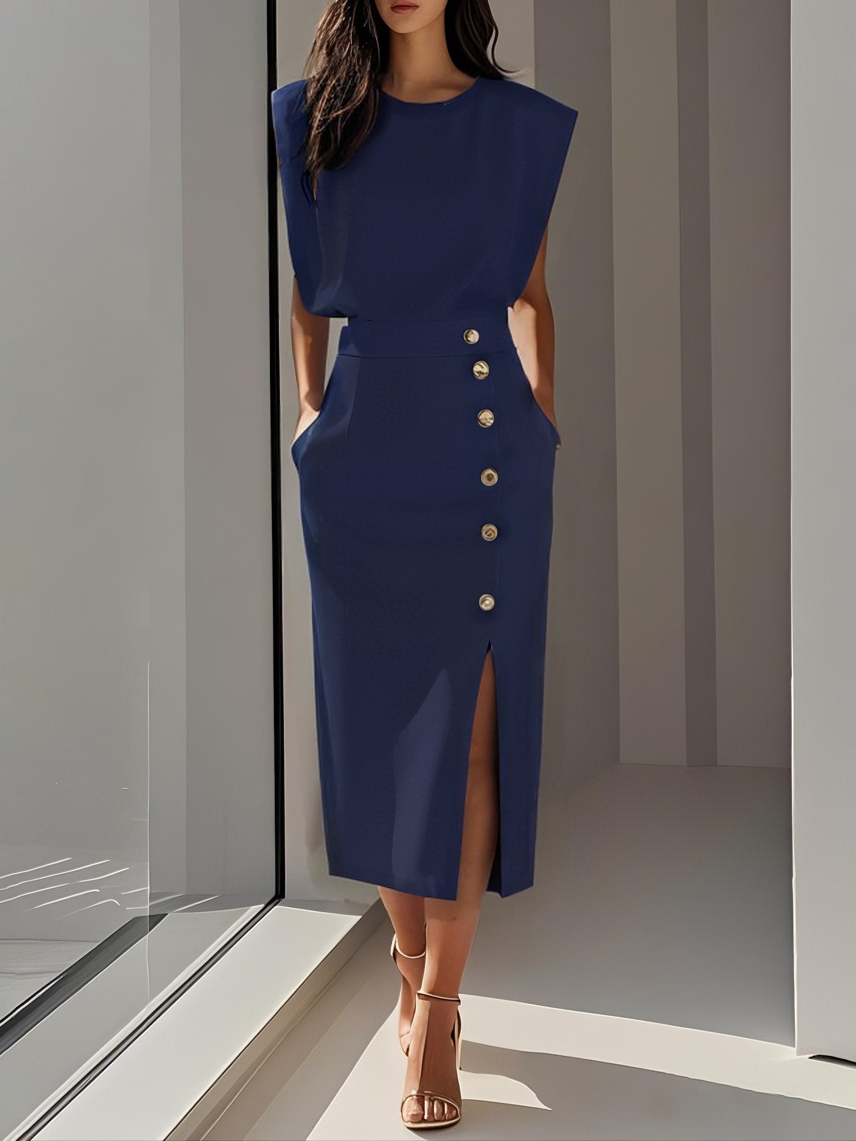 Women's Wedding Guest Dress Elegant | Midi