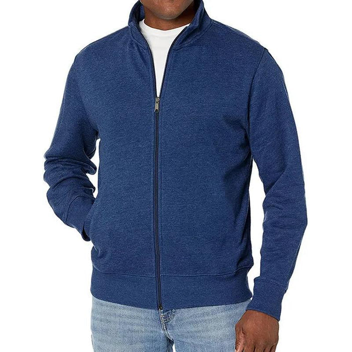 Alessio | Men's Long Sleeve Zip Up Sweater