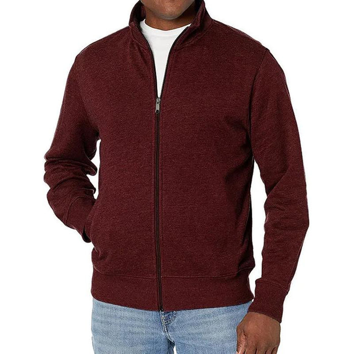 Alessio | Men's Long Sleeve Zip Up Sweater