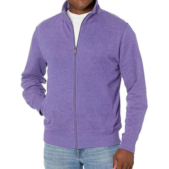 Alessio | Men's Long Sleeve Zip Up Sweater
