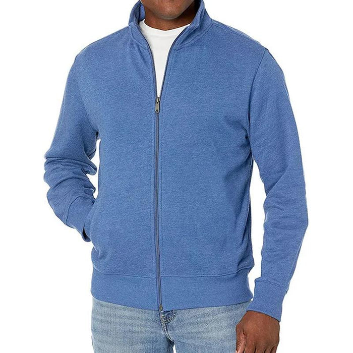 Alessio | Men's Long Sleeve Zip Up Sweater