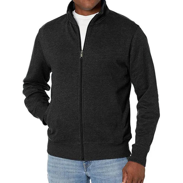 Alessio | Men's Long Sleeve Zip Up Sweater