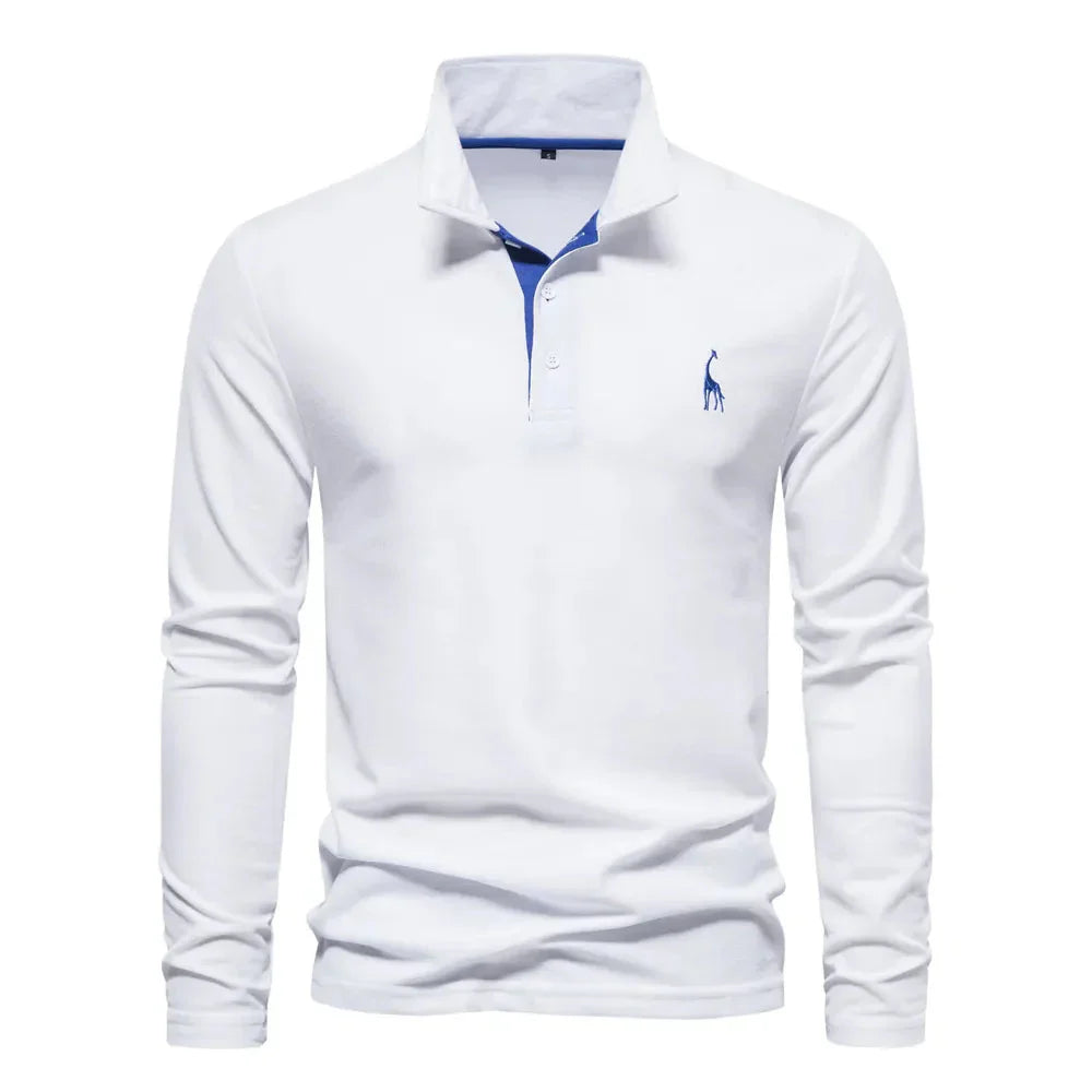 Alvise | Men's Polo Shirt | Long Sleeve