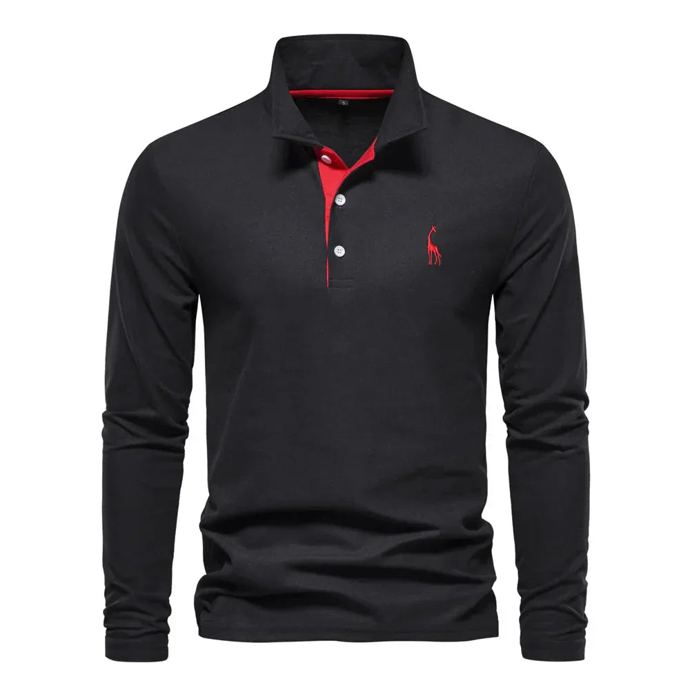 Alvise | Men's Polo Shirt | Long Sleeve