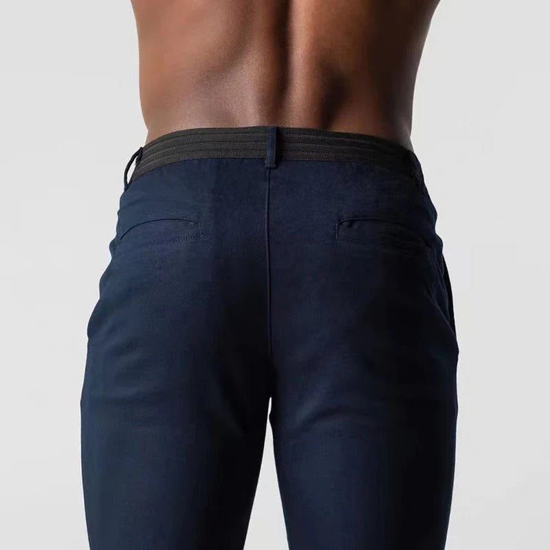 Benedict | Men's Work Trousers | Cropped Fit
