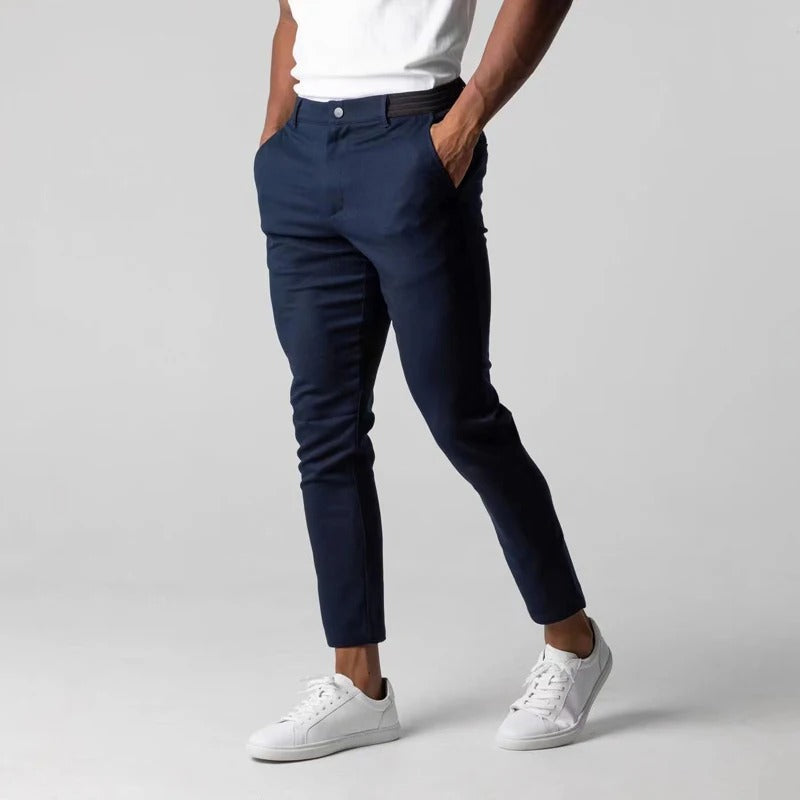Benedict | Men's Work Trousers | Cropped Fit