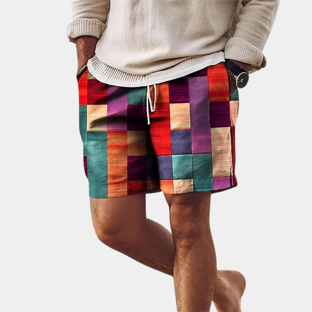 Dante | Men's Multicolor Summer Shorts