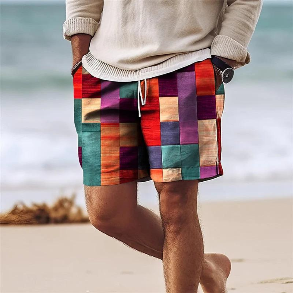Dante | Men's Multicolor Summer Shorts