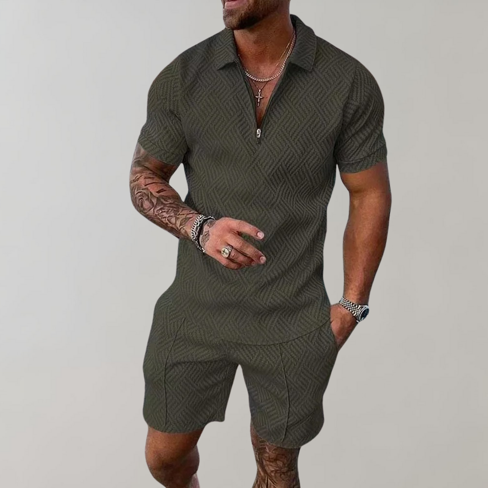 Diego | Men's Polo Shirts and Shorts set | Casual