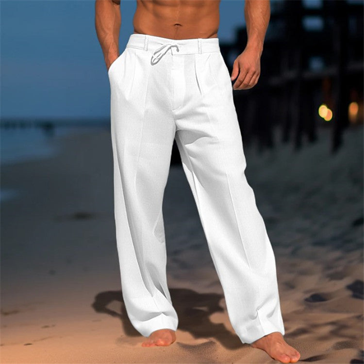 Elliot | Men's Wide Leg Trousers | Baggy Fit