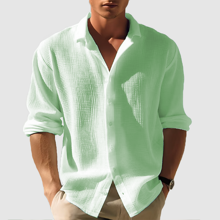 Enzo | Men's Casual Long Sleeve Shirt