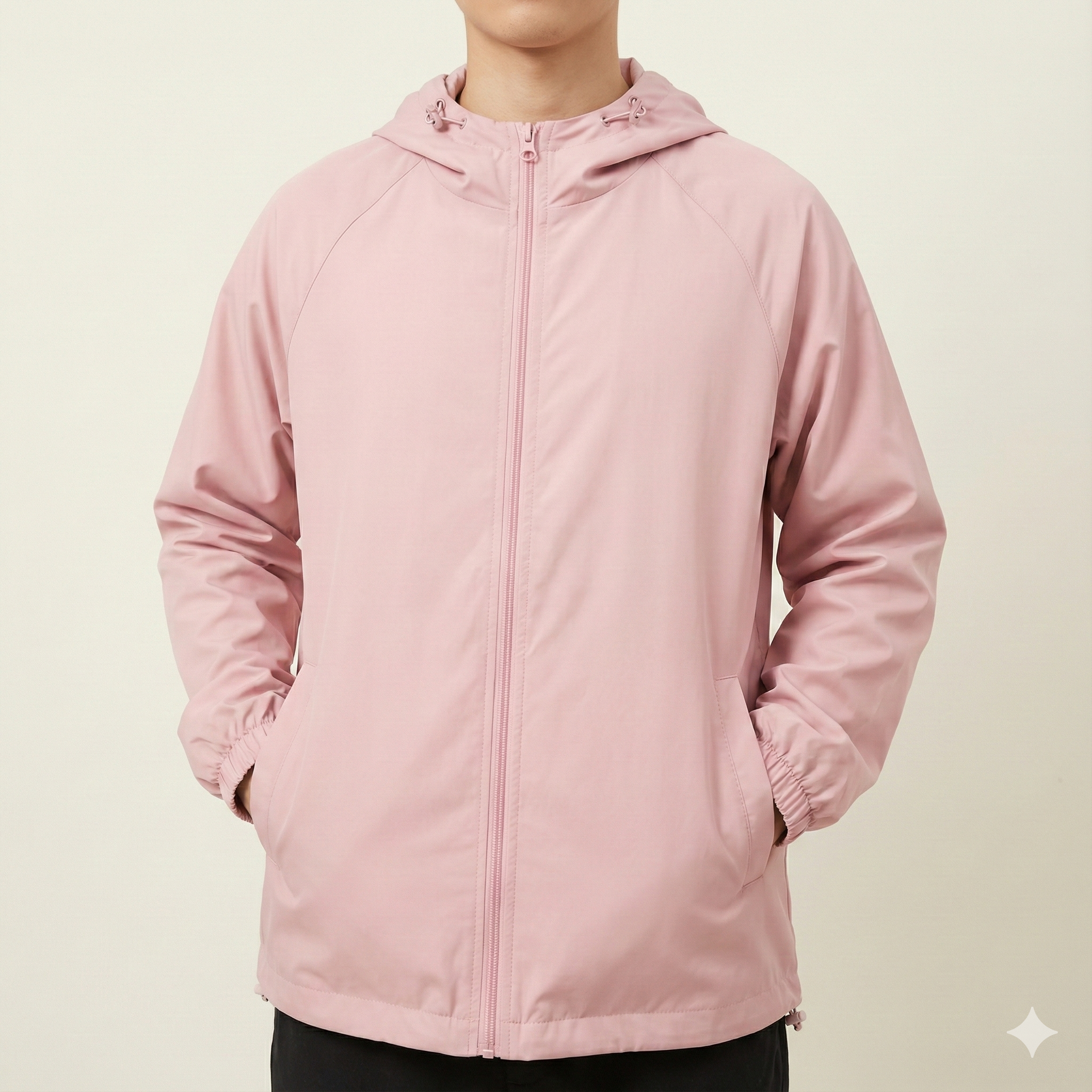 Ethan – Lightweight Windbreaker Jacket with Adjustable Hood