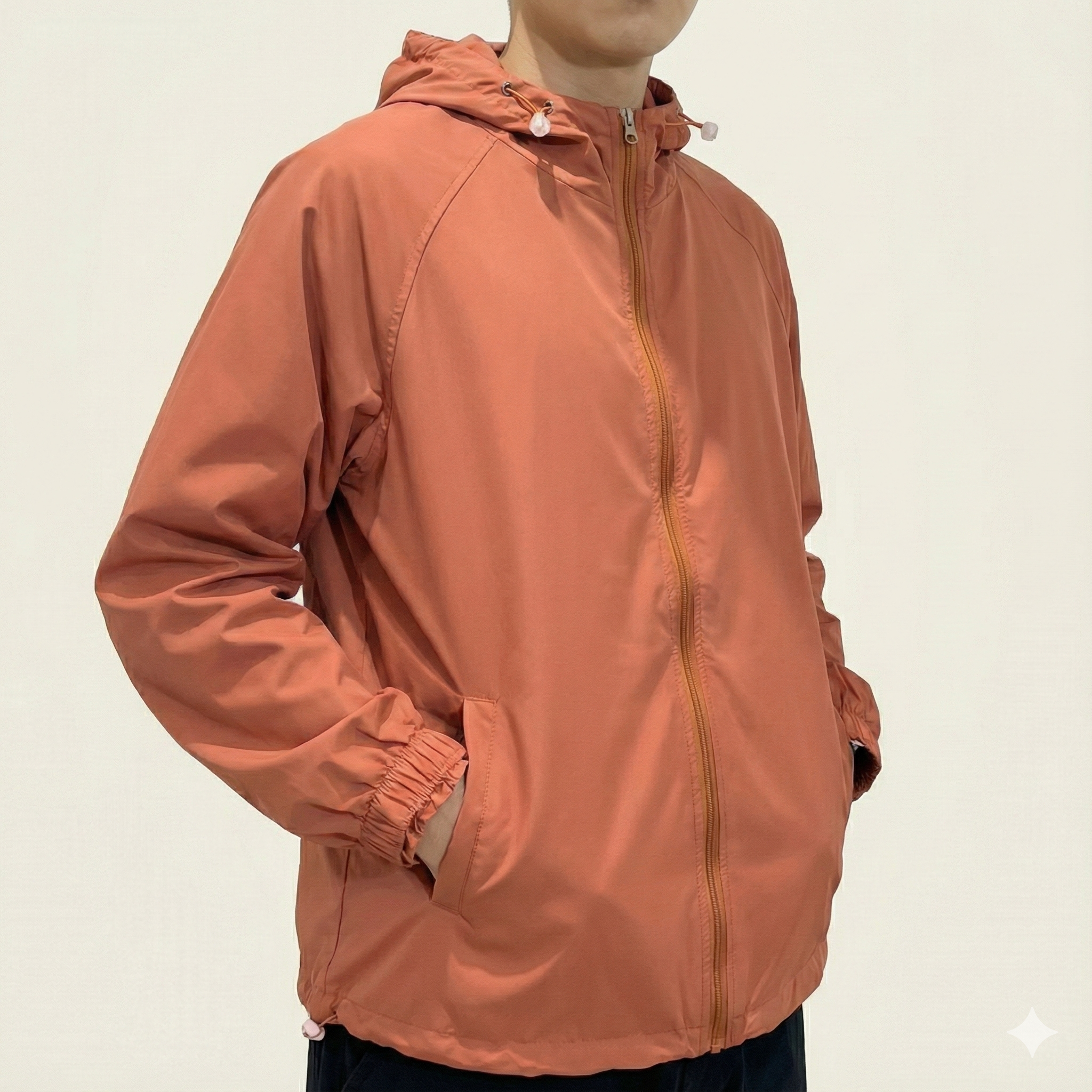 Ethan – Lightweight Windbreaker Jacket with Adjustable Hood