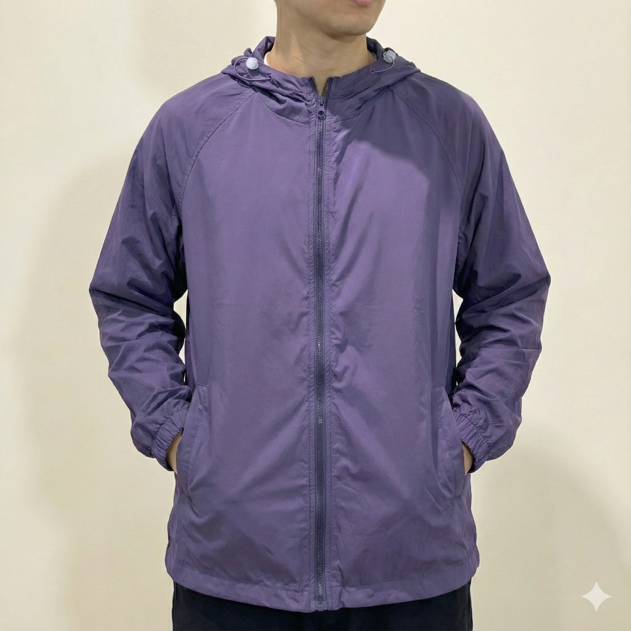 Ethan – Lightweight Windbreaker Jacket with Adjustable Hood