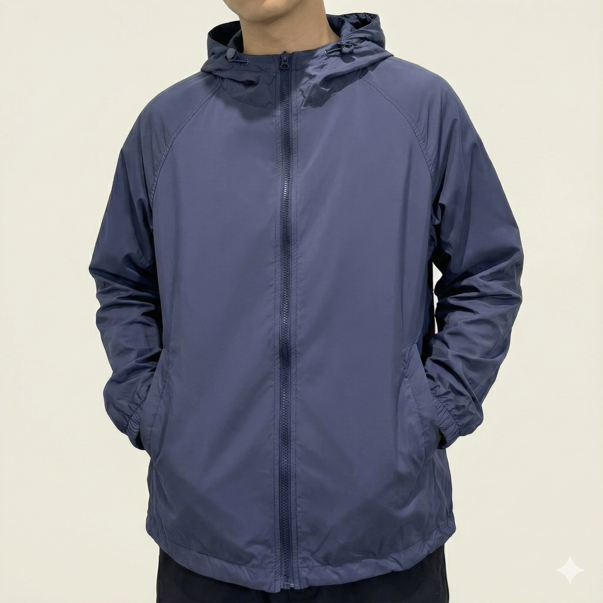 Ethan – Lightweight Windbreaker Jacket with Adjustable Hood