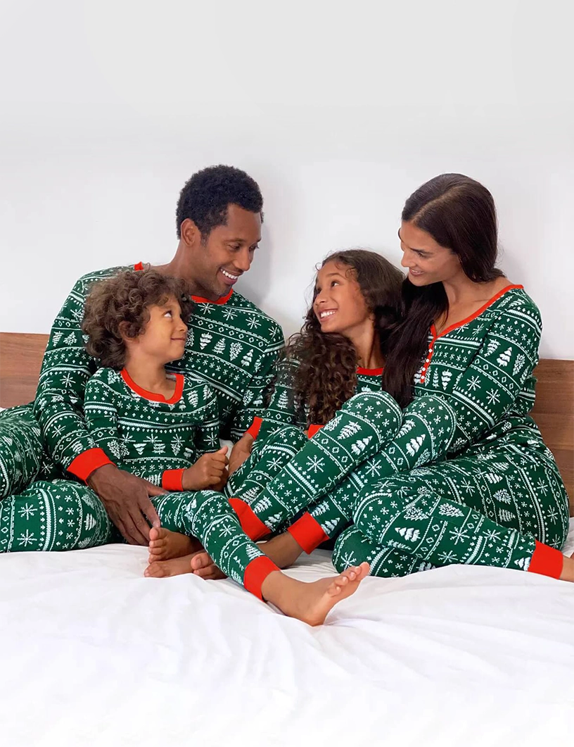 Family Christmas Pyjamas Fair Isle | Matching