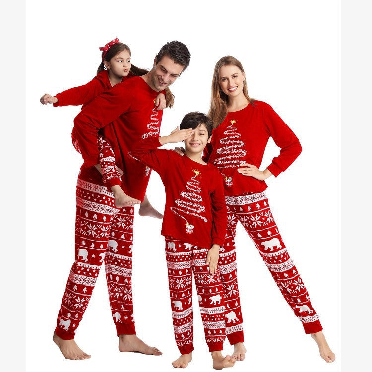 Family Christmas Pyjamas Tree Print | Festive Style
