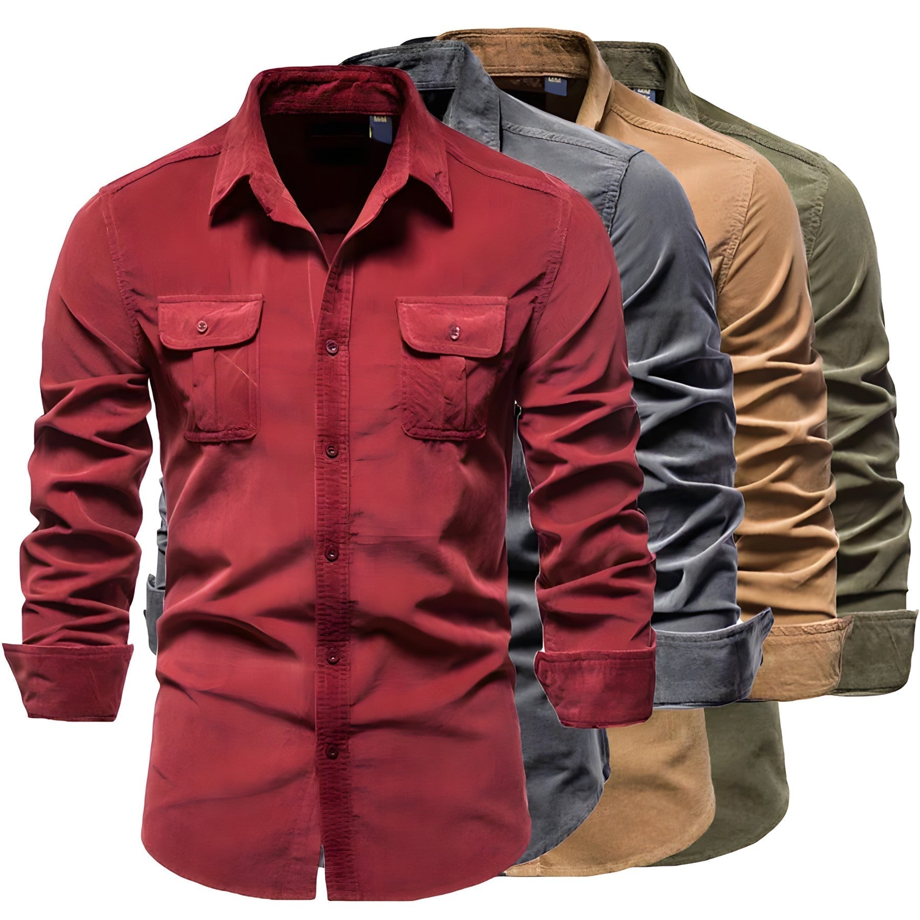 Fraser | Men's Long Sleeve Shirt | Casual Slim Fit