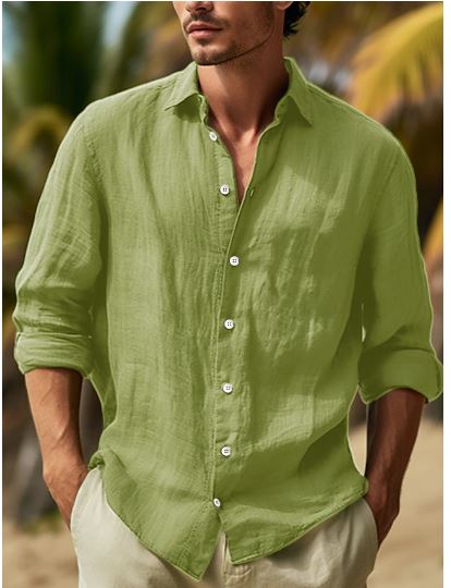 Gianluca | Men's Casual Button-Down Long Sleeve Shirt