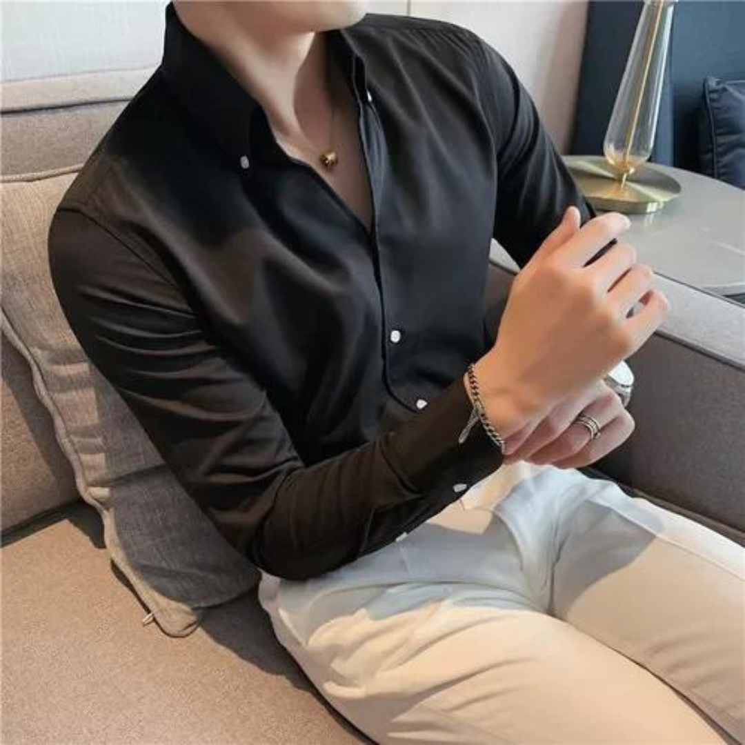 Giuliano | Men's Summer Tight Fit Shirt