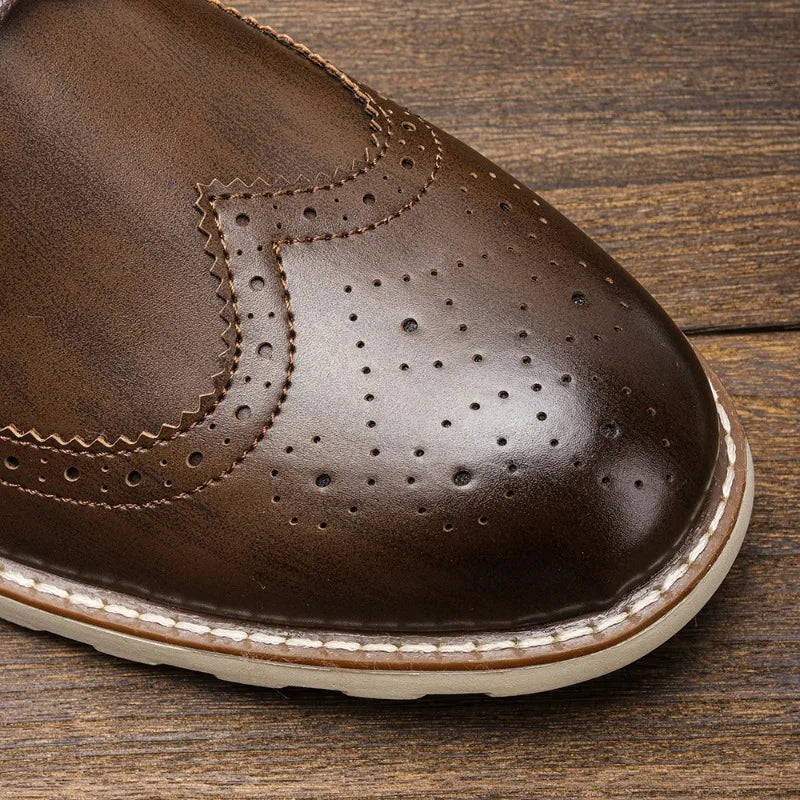 Grayson | Men's Oxford Shoes | Flat Sole