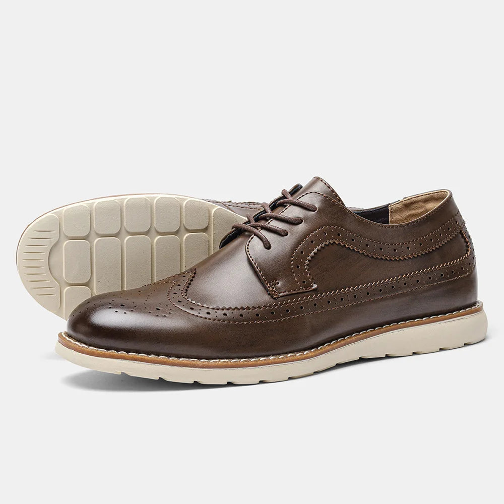 Grayson | Men's Oxford Shoes | Flat Sole