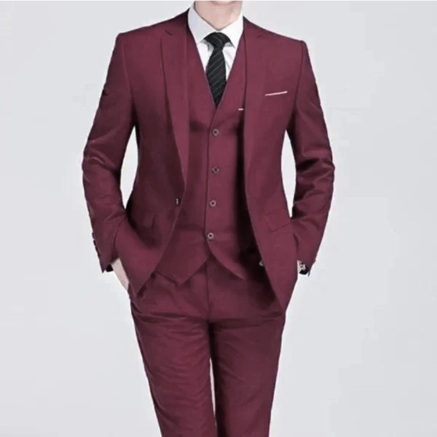 Men's Tailored Business Suit