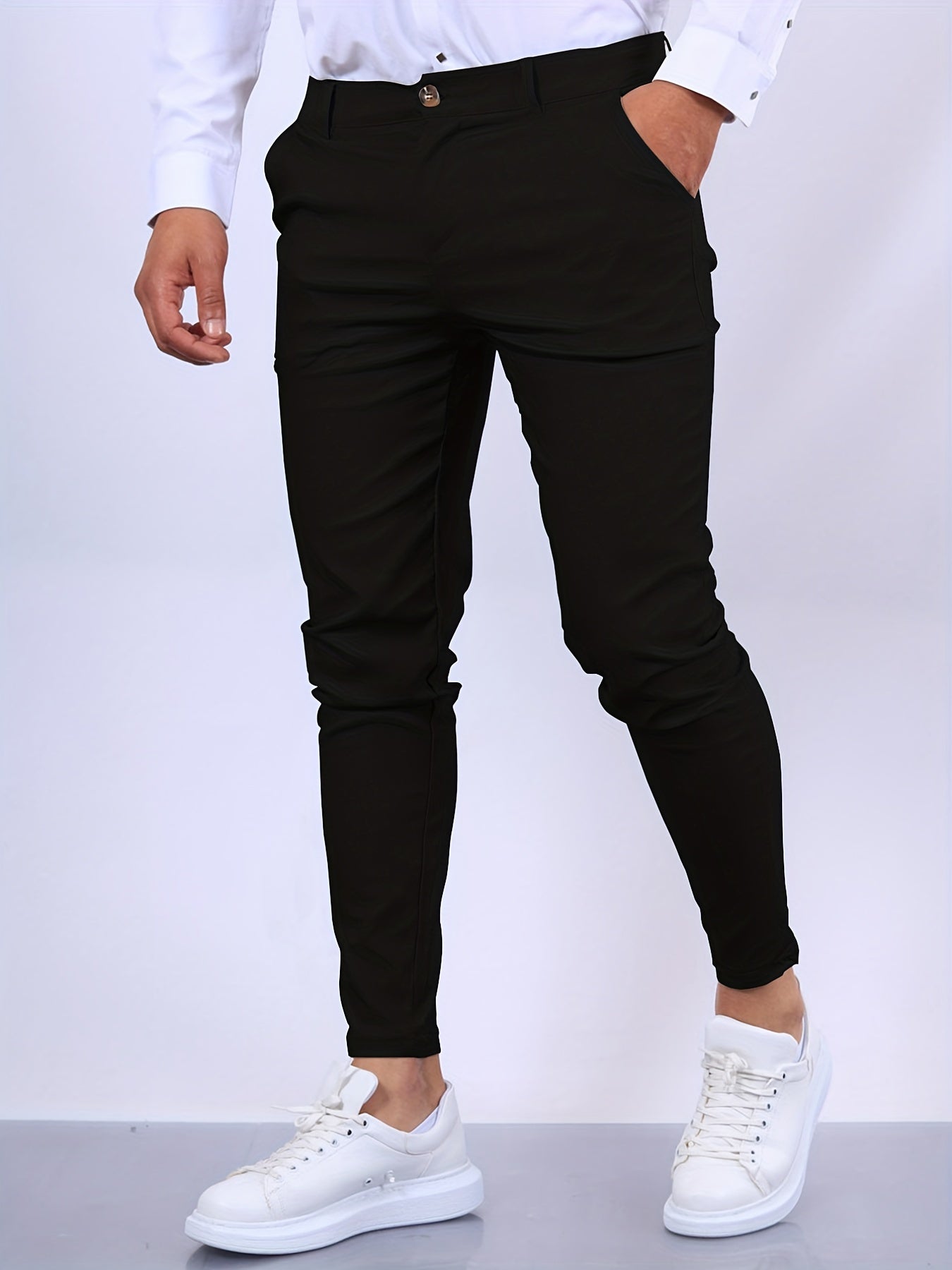 Isaac | Men's Slim Fit Trousers | Work