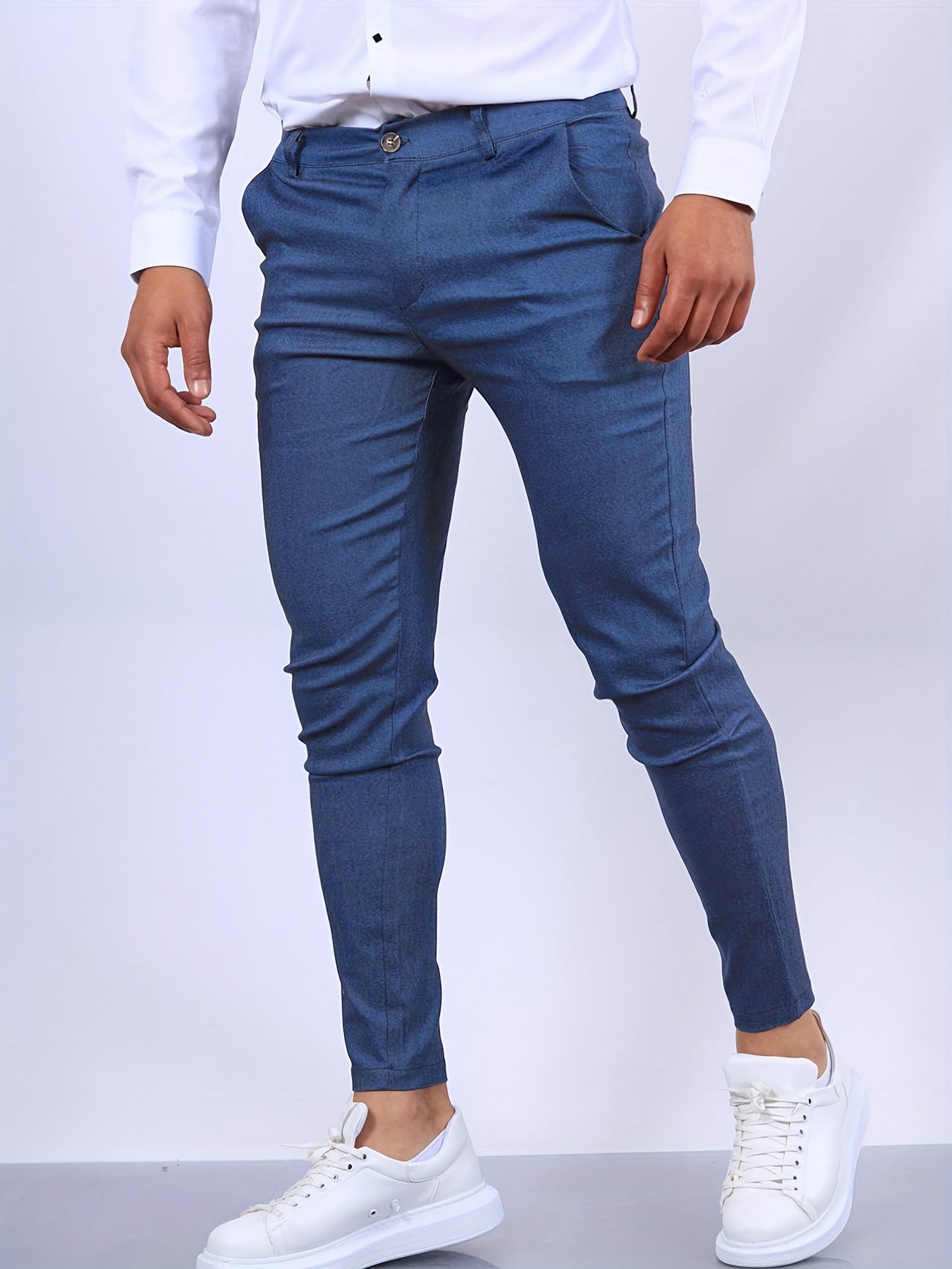 Isaac | Men's Slim Fit Trousers | Work
