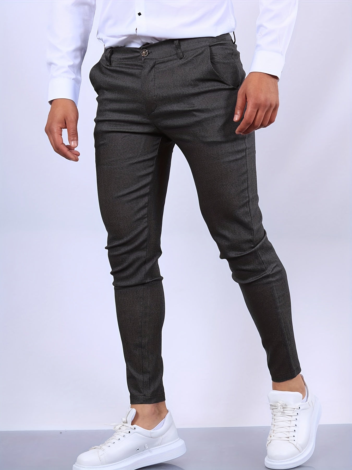 Isaac | Men's Slim Fit Trousers | Work