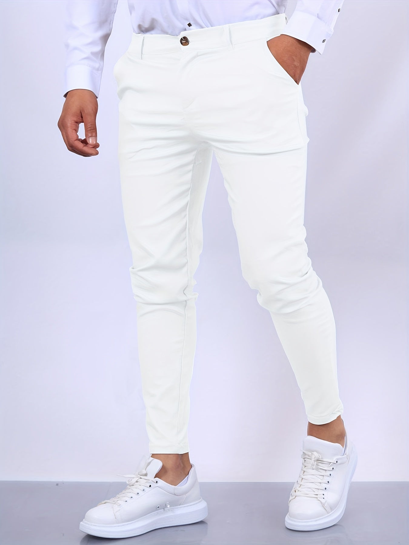 Isaac | Men's Slim Fit Trousers | Work