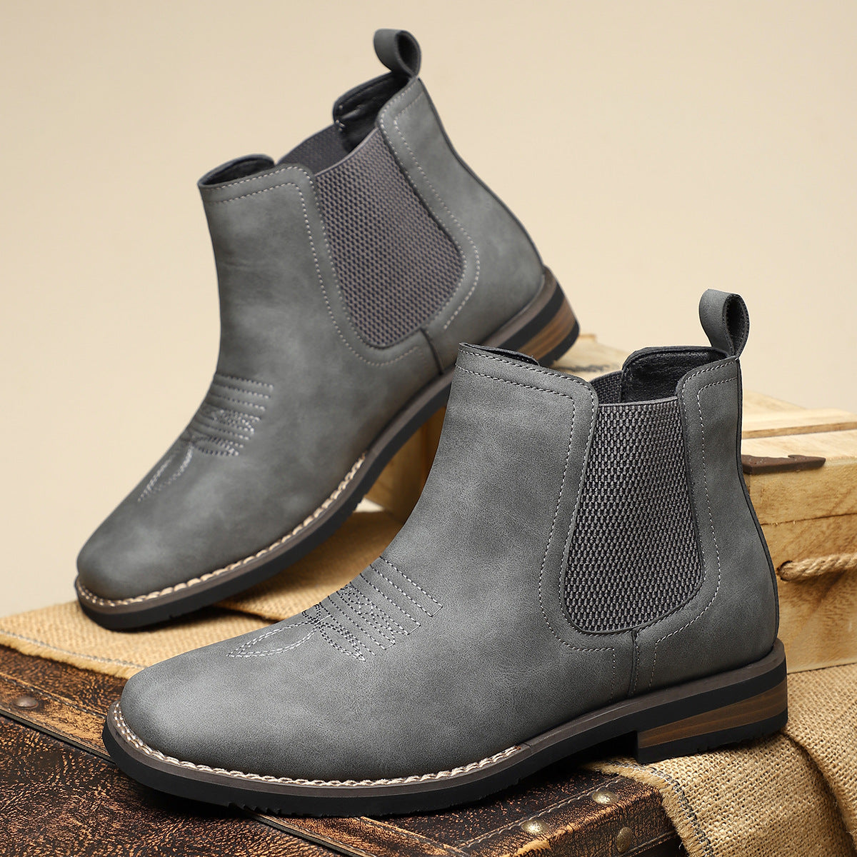 Jesse | Men's Cowboy Boots | Slip On