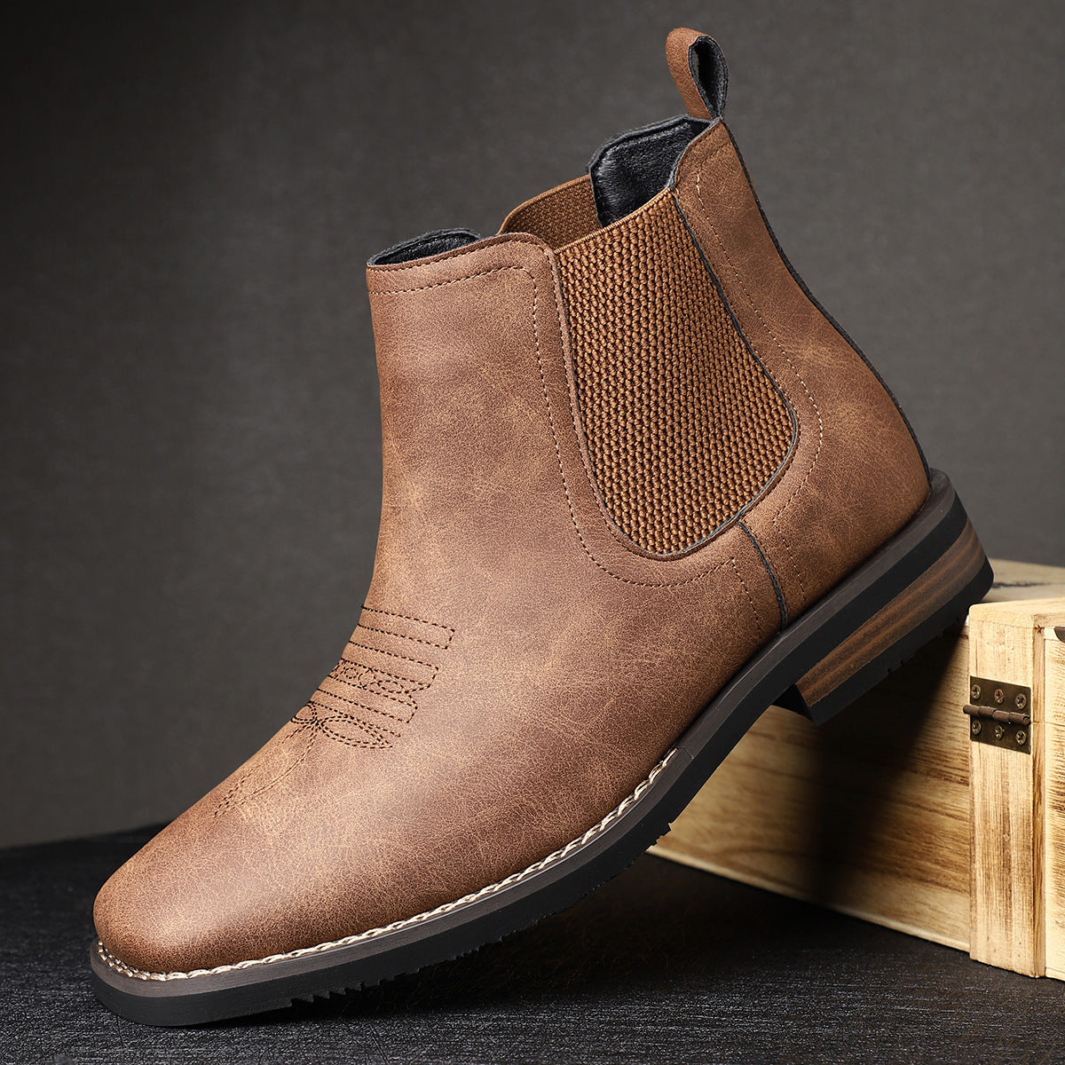 Jesse | Men's Cowboy Boots | Slip On