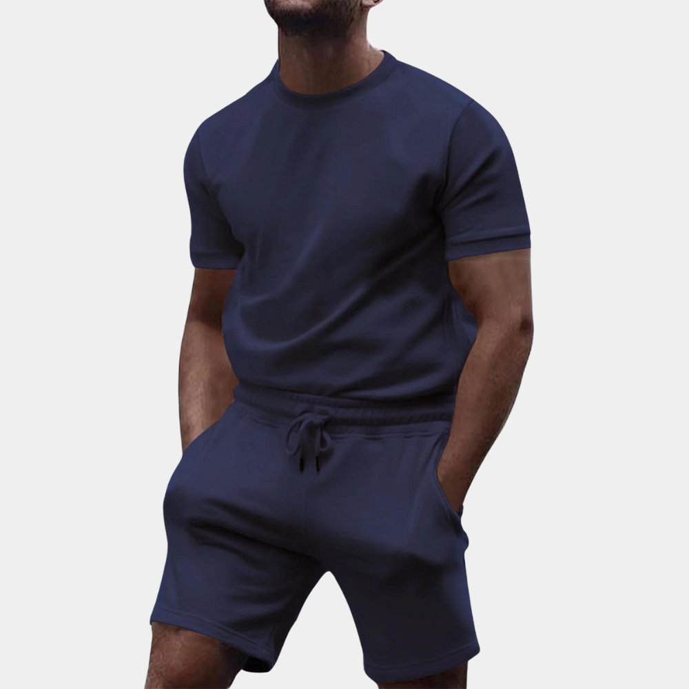 Lazaro | Men's Shorts & Shirt Set