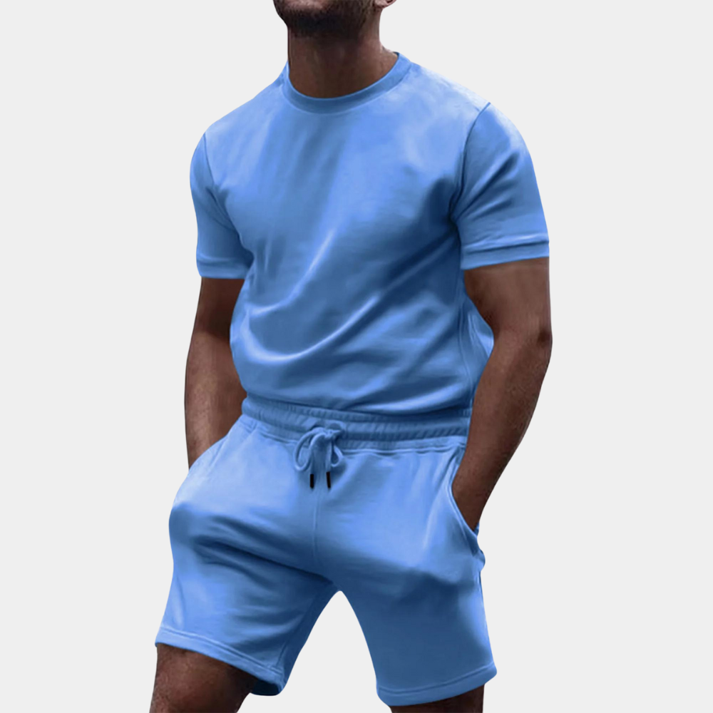Lazaro | Men's Shorts & Shirt Set