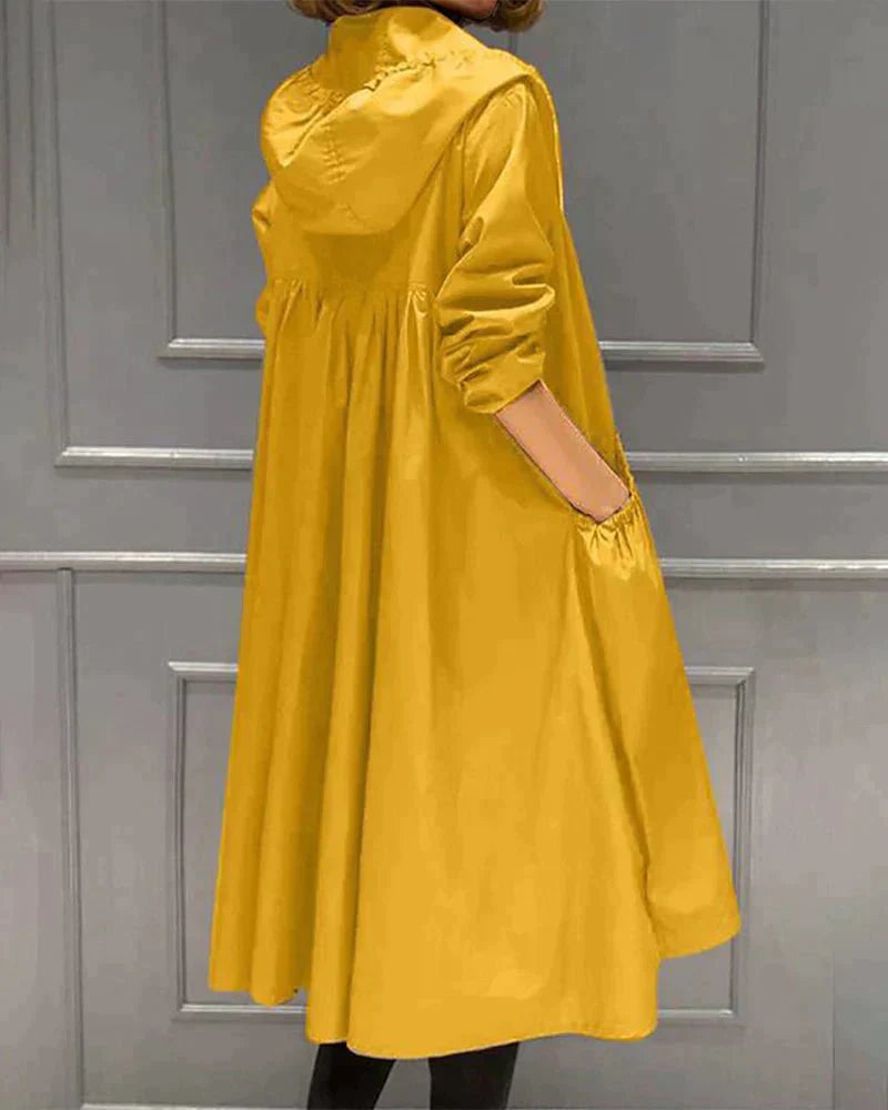 Long Women's Hooded Jacket | Lightweight