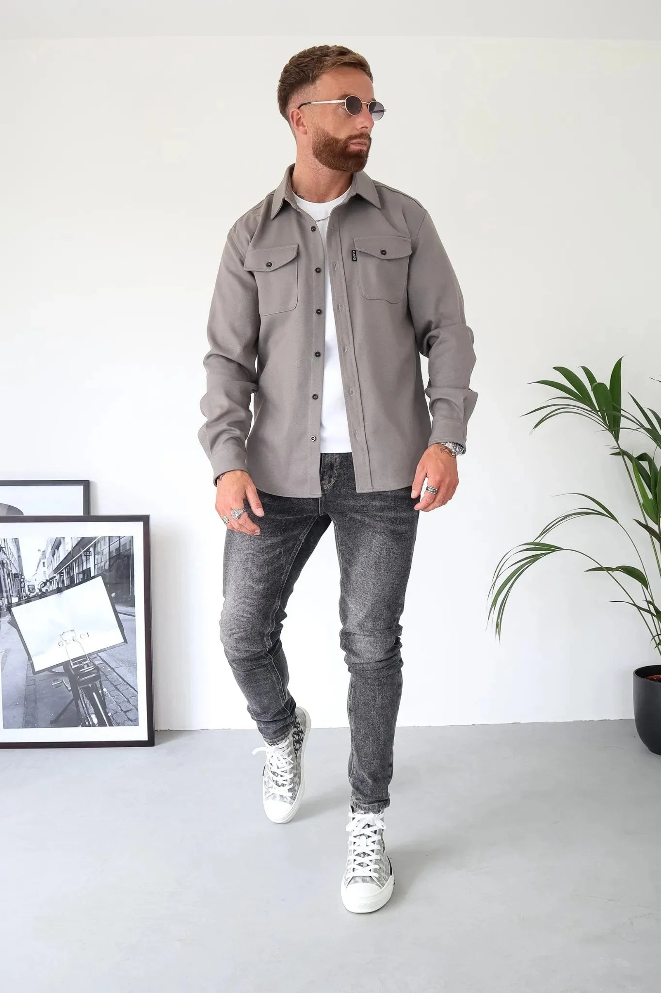 Lorenzo | Men's Lightweight Overshirt Jacket