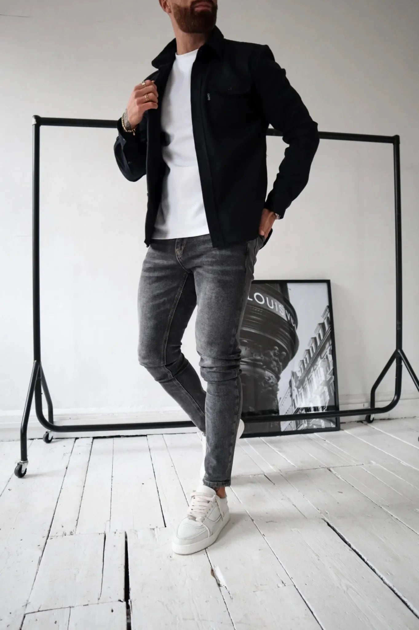 Lorenzo | Men's Lightweight Overshirt Jacket