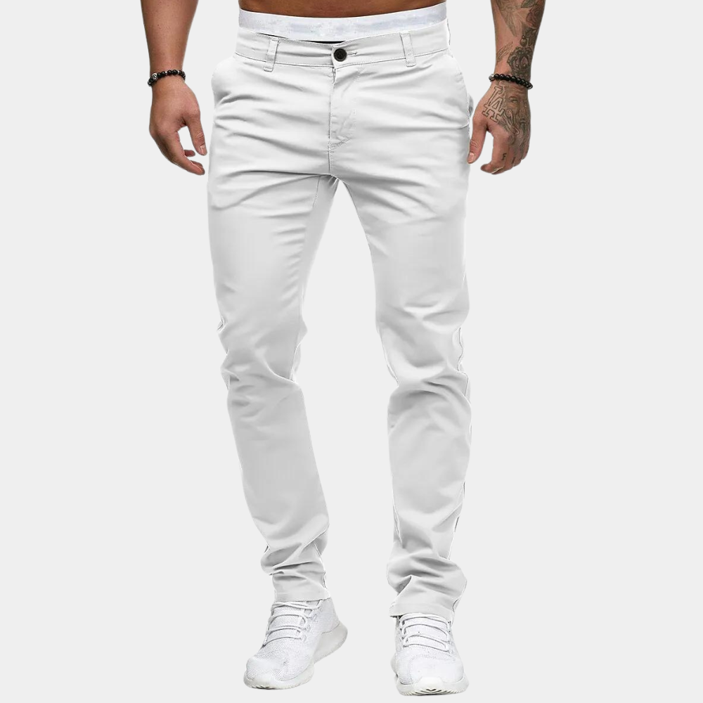 Lorenzo | Men's Slim Fit Chino Trousers