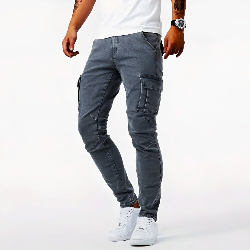 Marco | Men's Slim Fit Cargo Trousers
