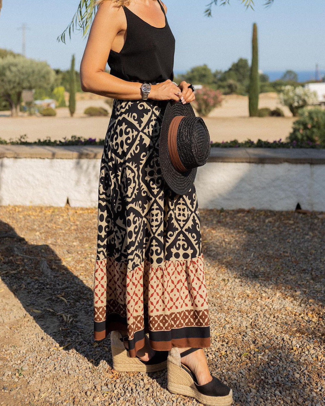 Maxi Skirt Women’s Long | Patterned Style