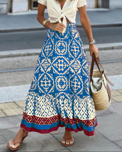 Maxi Skirt Women’s Long | Patterned Style