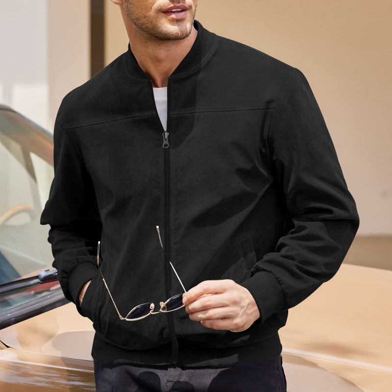 Men's Bomber Jacket Varsity Style | Casual