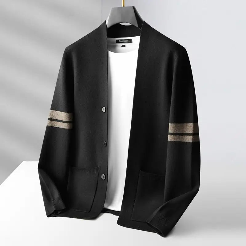 Men's Button Front Long Sleeve Cardigan | Casual