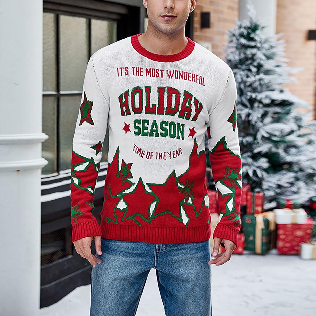 Men's Christmas Jumper Novelty Sweater | Graphic