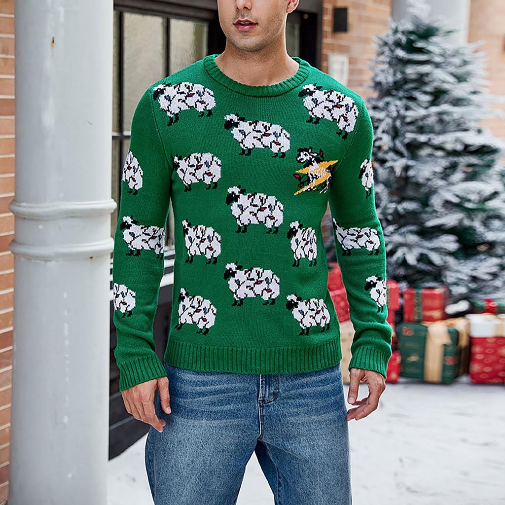 Men's Christmas Jumper Novelty Sweater | Graphic