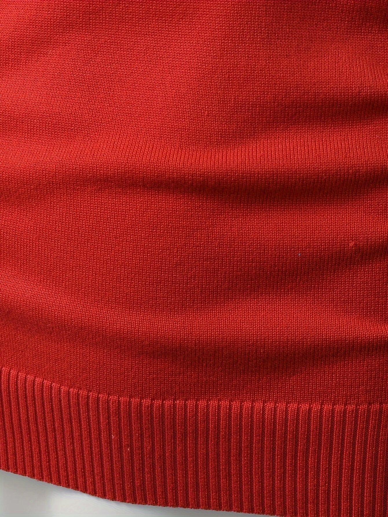 Men’s Christmas Jumper Reindeer Pattern | Red Festive